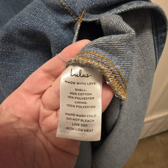 Lulus Crush-Worthy Trend Medium Wash Denim Sleeveless Midi Dress - Picture 5 of 7